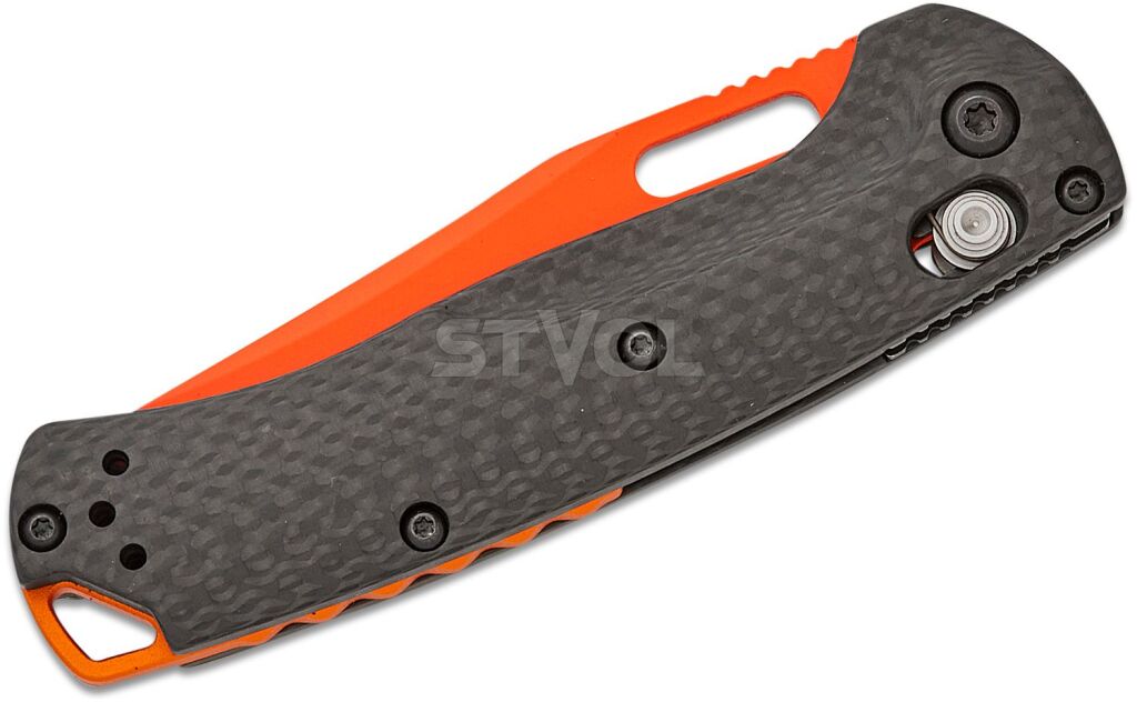 Ніж Benchmade "Mini Taggedout", orange, CF фото 3