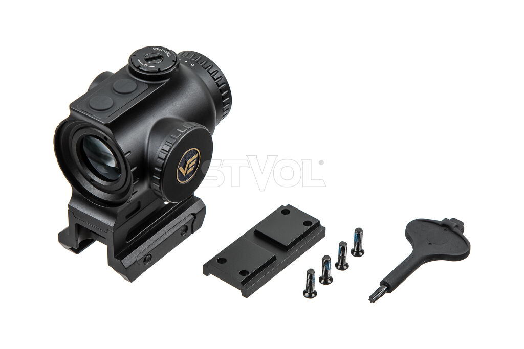 Прицел призматический Vector Optics Paragon 1x18 X-Micro Red and Green reticle Фото 6