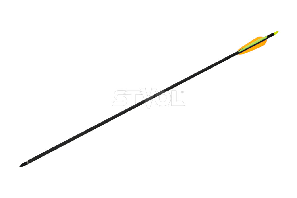 Стрела карбоновая для лука Ek Archery 30'' чёрная