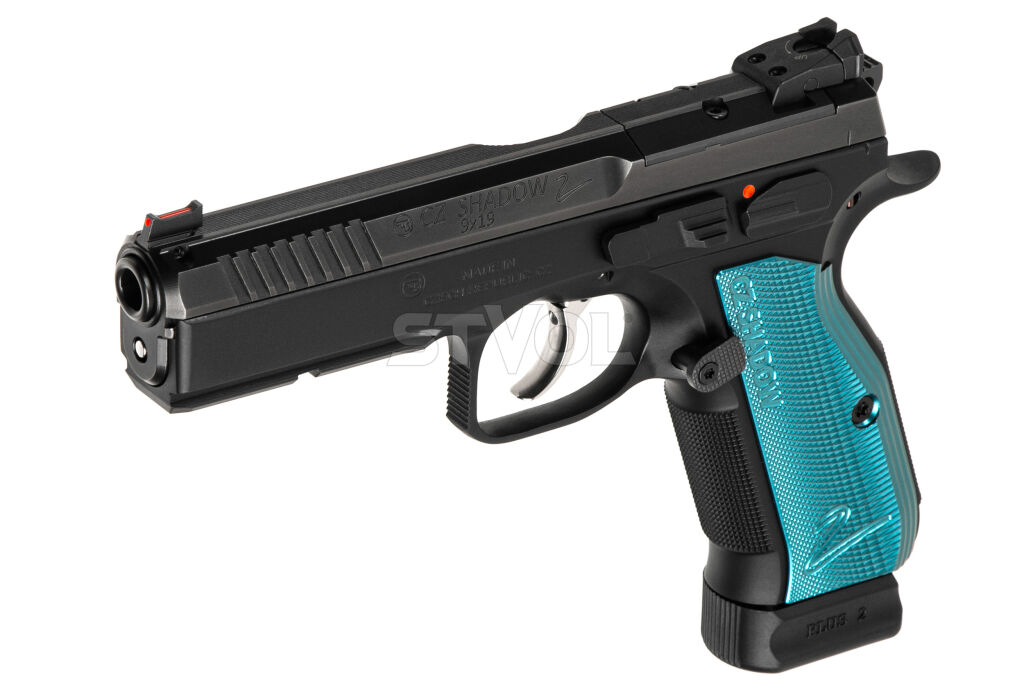 Пістолет спортивний CZ Shadow 2 OR  кал.9x19, 19rnd, manual safety, nickel black фото 4