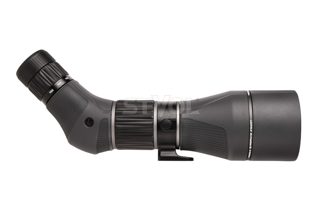 Труба підзорна Leupold SX-5 Santiam 27-55x80 кутова темно-сіра фото 4