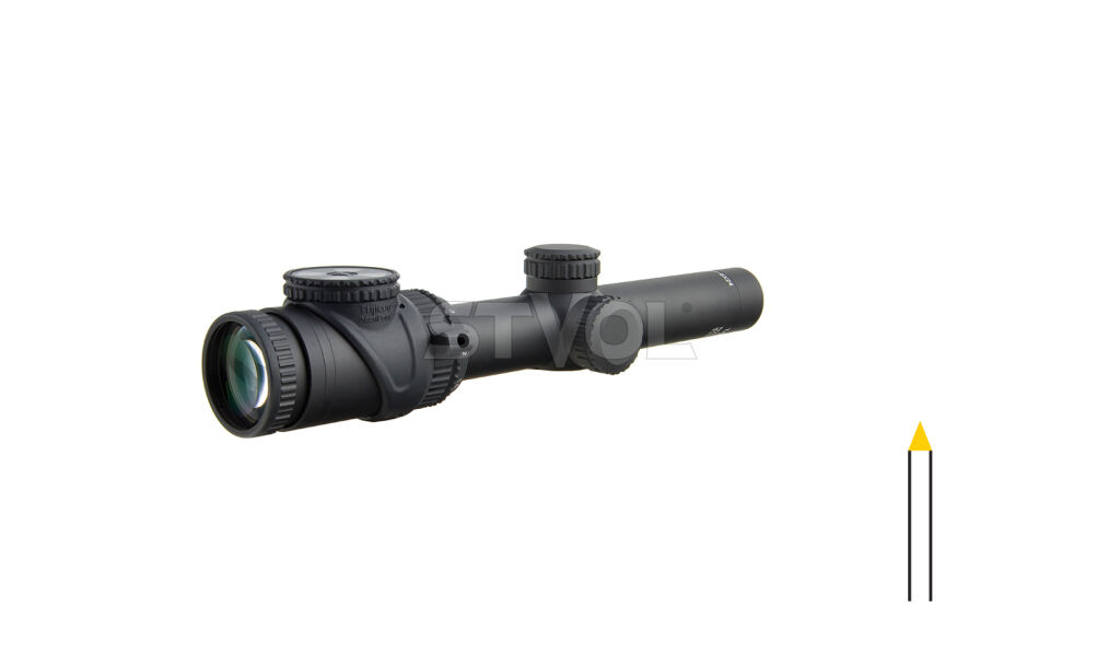 Прицел оптический TRIJICON AccuPoint 1-6x24 (30 мм) illum. BAC Amber Triangle Tritium/Fiber Optics SFP
