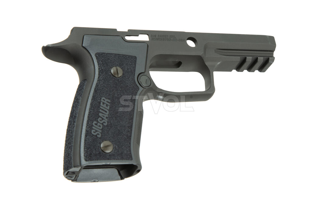 Рама пістолета Sig Sauer P320 AXG 9/40/357, CARRY, polymer grip panels, Black фото 3
