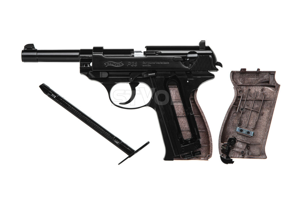 Пневматичний пістолет Umarex Walther P38 Blowback  кал.4,5мм фото 2