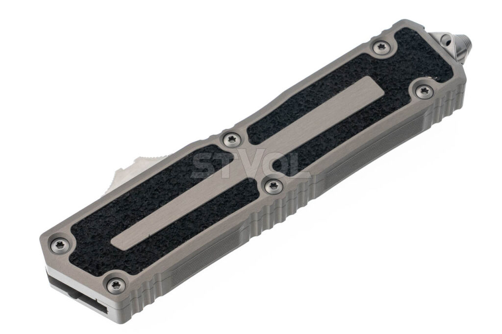 Ніж Microtech Scarab II Gen III D/E-S, stonewash, чорно-сірий фото 3