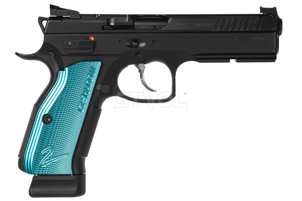 Пистолет спортивный CZ Shadow 2 OR  кал.9x19, 19rnd, manual safety, nickel black Фото 2