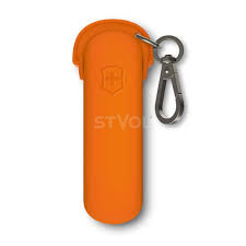 Чехол Victorinox силиконовый, оранж. Headphones Mango Tan для Classic Colors (58мм) 1-2 слоя фото 2