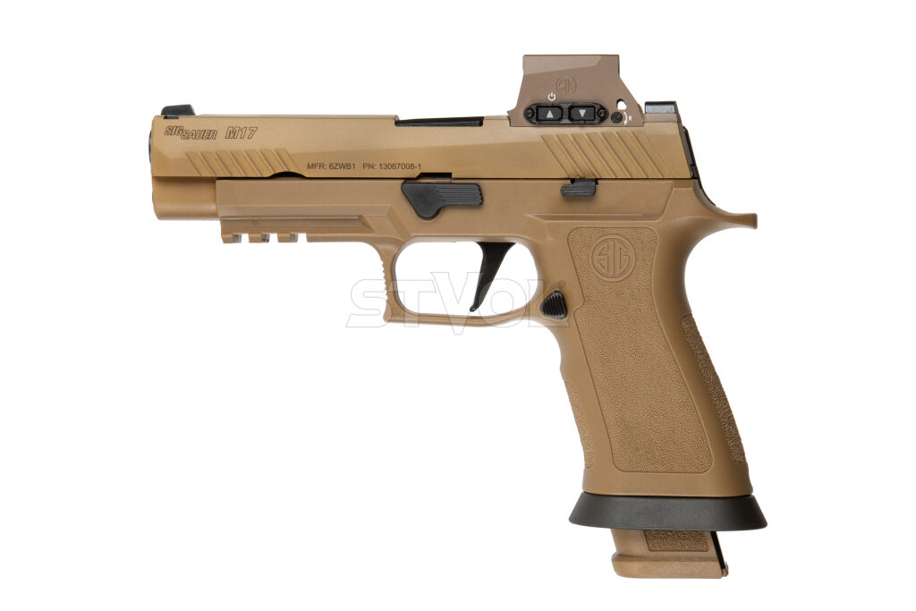 Пістолет спортивний Sig Sauer M17X 9MM, 4.7IN, X-SERIES, COY, ROMEOM17, (3) 21RD STEEL MAG фото