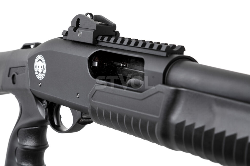 ATROX Tactic Black Telescopic Stock 12/47 см Ружье гладкоствольное Huglu 7+1 TR Фото 2