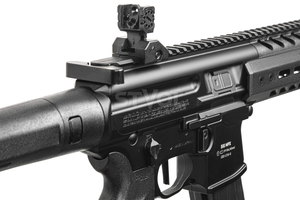 Гвинтівка пневматична Sig Sauer MPX GEN II кал.177 чорна фото 7