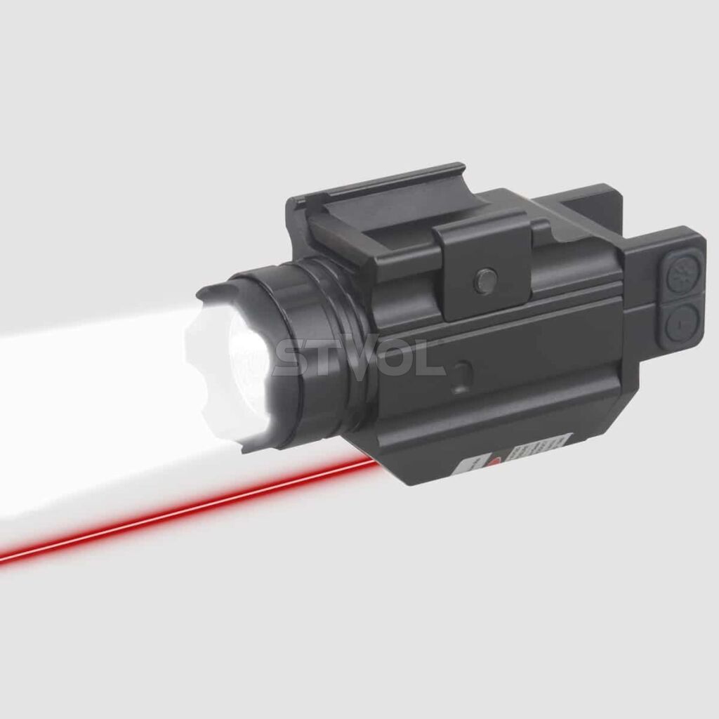 Підствольний ліхтар+лазерний цілевказівник (2 в 1) Vector Optics Doublecross Compact червоний лазер фото 3