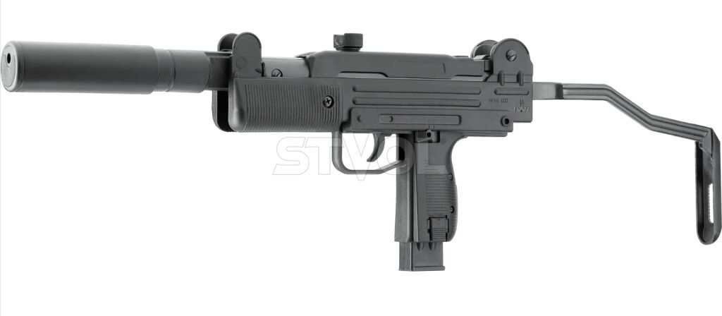 Пневматический пистолет-пулемёт Umarex IWI Mini UZI  кал.4,5мм Фото 2