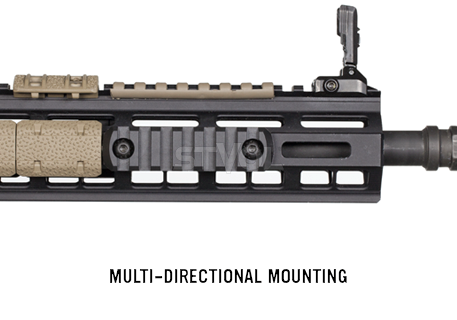 Планка Пікатінні Magpul Polymer 7 Slots M-Lok Systeme - Black фото 2