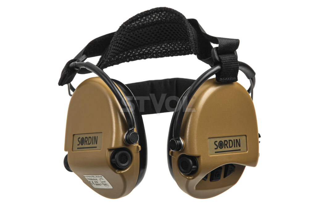76308-05-S Навушники Sordin Supreme Mil AUX Neckband Sand фото 4