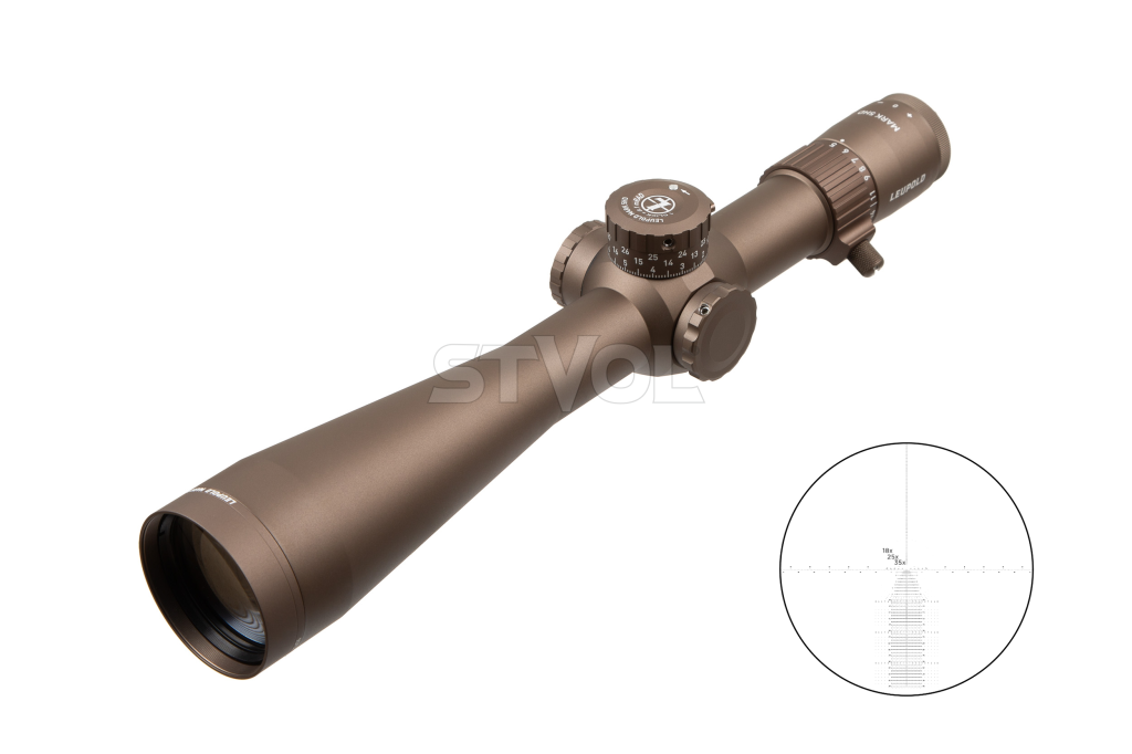 Приціл оптичний LEUPOLD MARK 5HD 5-25x56 (35mm) M5C3 FFP Tremor 3 FDE фото