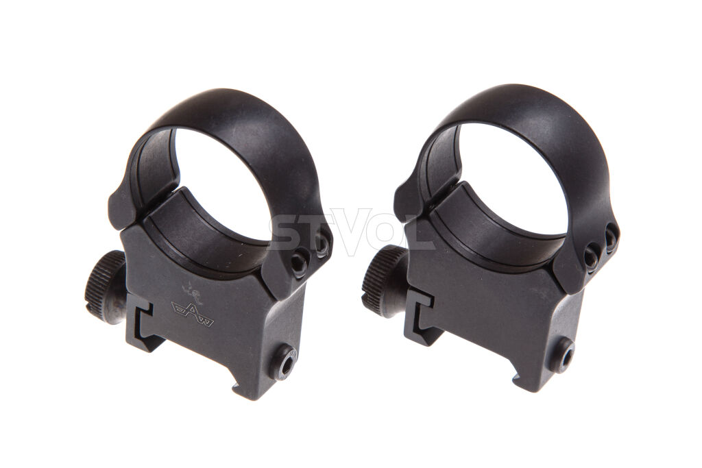 Кільця APEL Ø 30 mm Mod.138, ВН - 18,0 мм (дюралюміній) фото