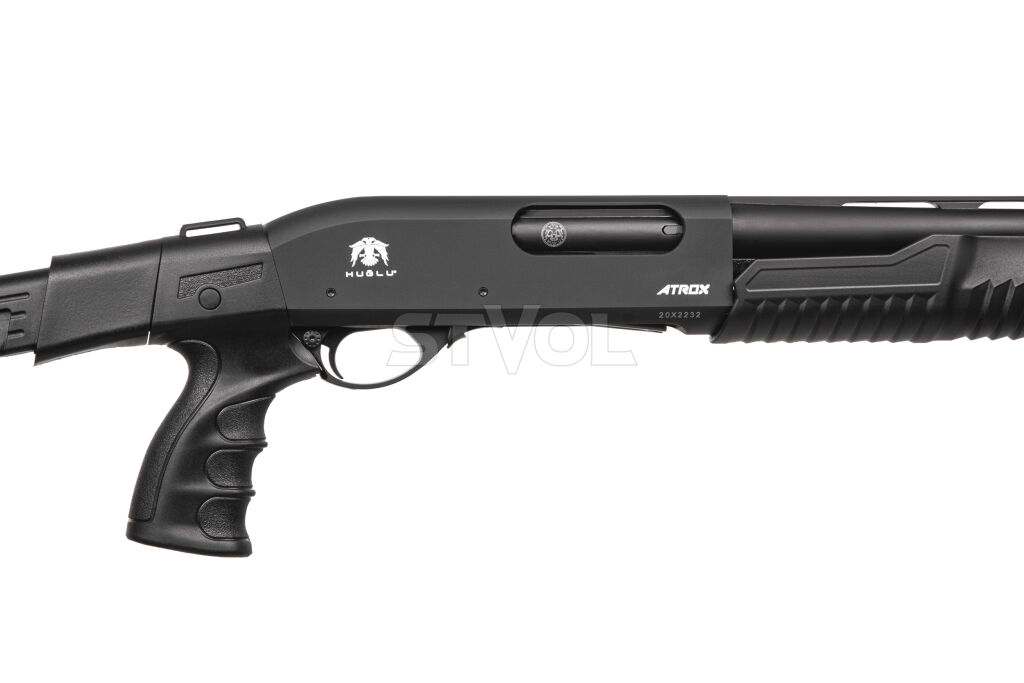 ATROX Standard Black Telescopic Stock12/51 MC5  Рушниця гладкоствольна Huglu 7+1 TR фото 2