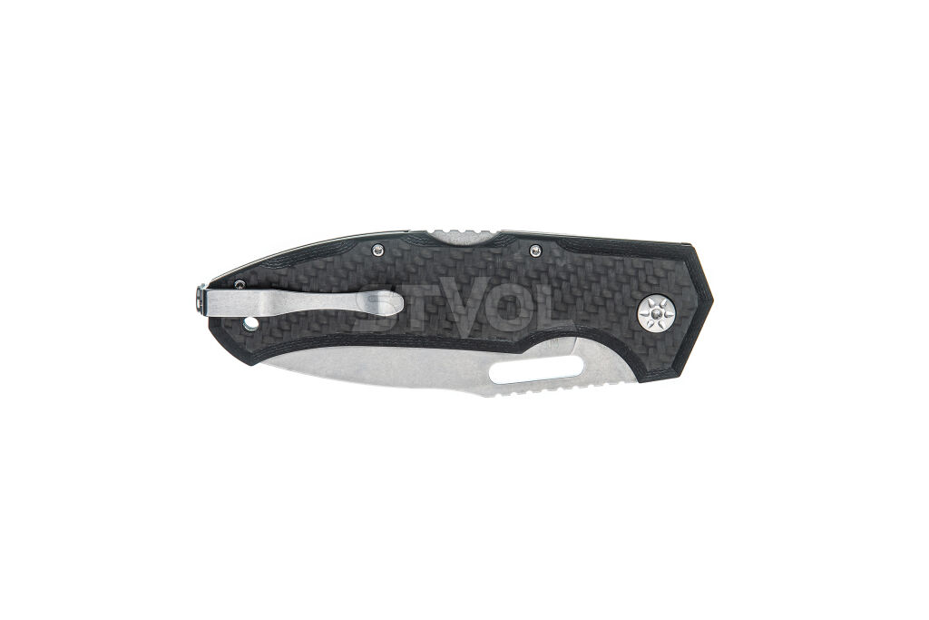 Ніж Maserin Nimrod, M390, carbon fiber, чорний фото 3