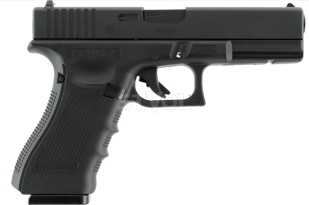 Пневматический пистолет GLOCK 17 Gen4 Blowback кал. 4,5 мм (с затвор. задержкой) Фото 3