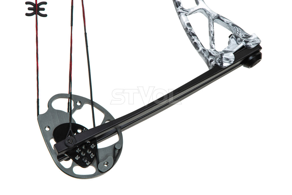 Лук блочный Ek Archery Rex 15-55 LBS Skull Camo УЦ Фото 5