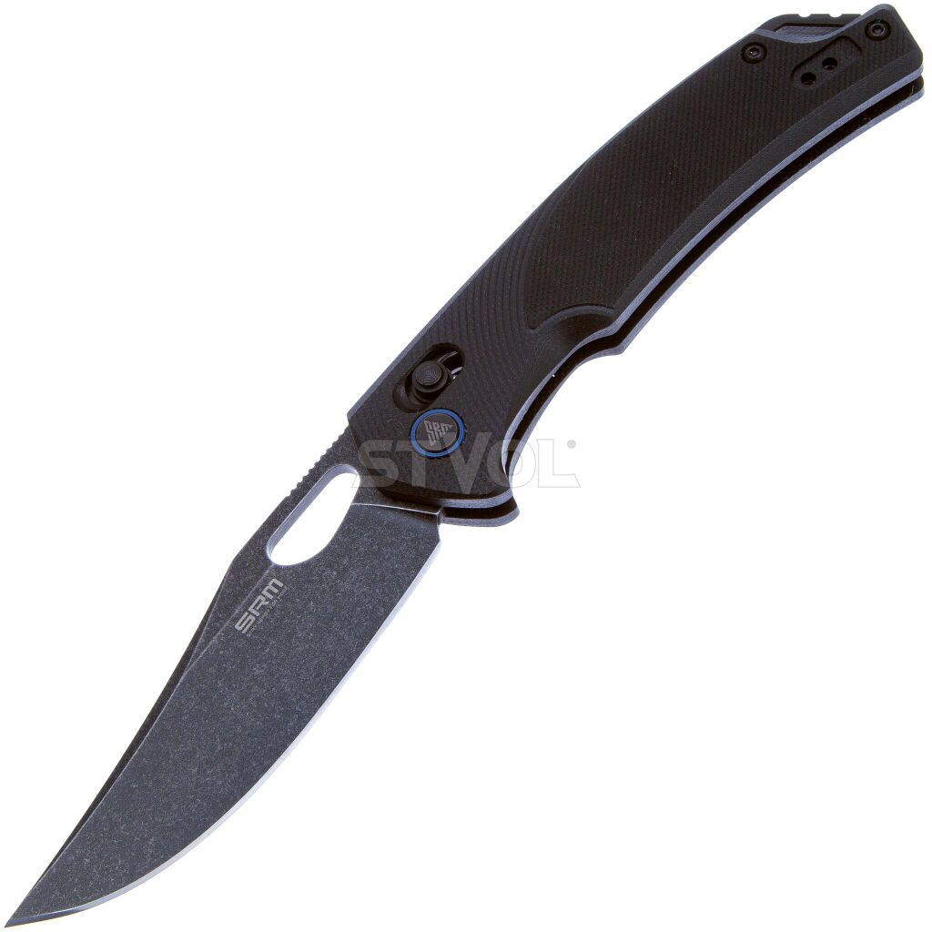 Ніж SRM Retreiver 9201-GB, D2, G10, чорний фото