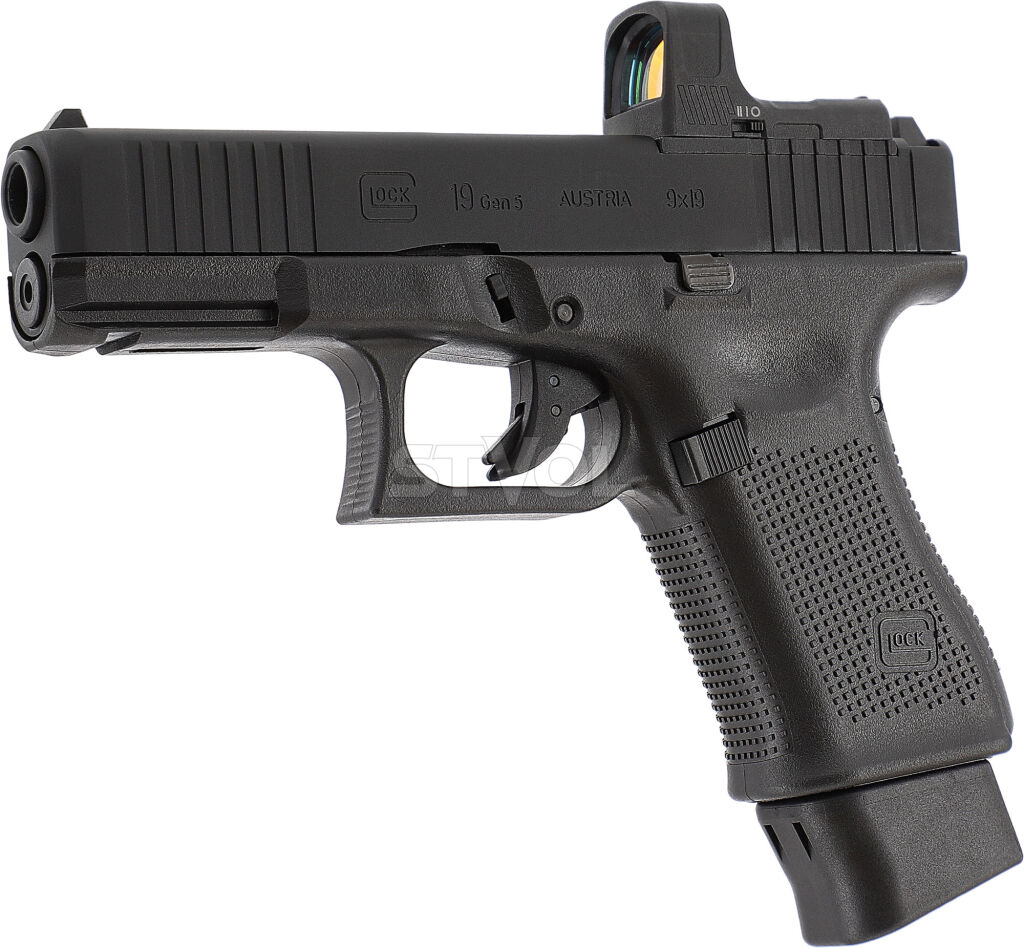 Пневматический пистолет Umarex Glock 19  Gen5 MOS BLK кал.4,5мм Фото 2