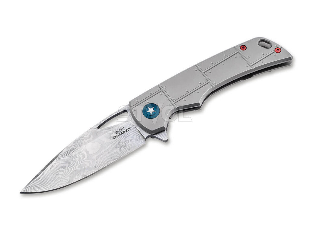 Нiж Boker Plus "P-51 Damast" фото