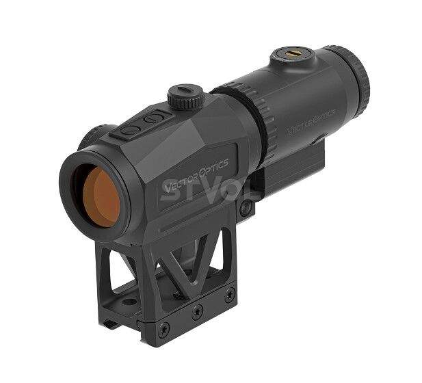 Комплект Vector Optics Scrapper 1x29 MRT + збільшувач Paragon 3x18 з інтегрованим кріпленням фото
