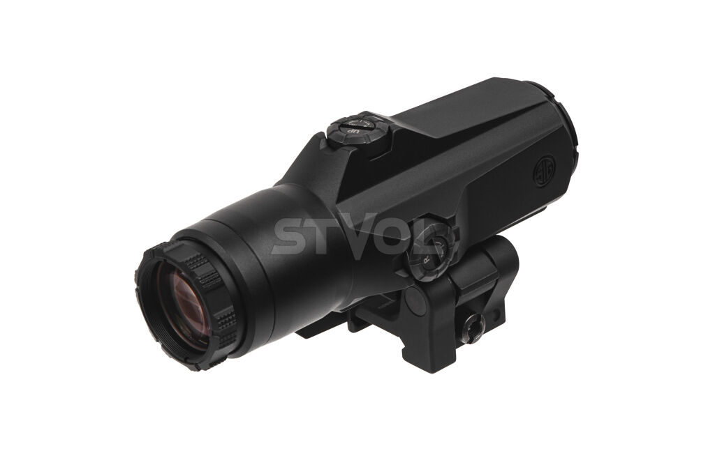 Збільшувач SIG Optics JULIET 6 MAGNIFIER, 6X24MM, POWERCAM QR MOUNT,BLACK фото 2