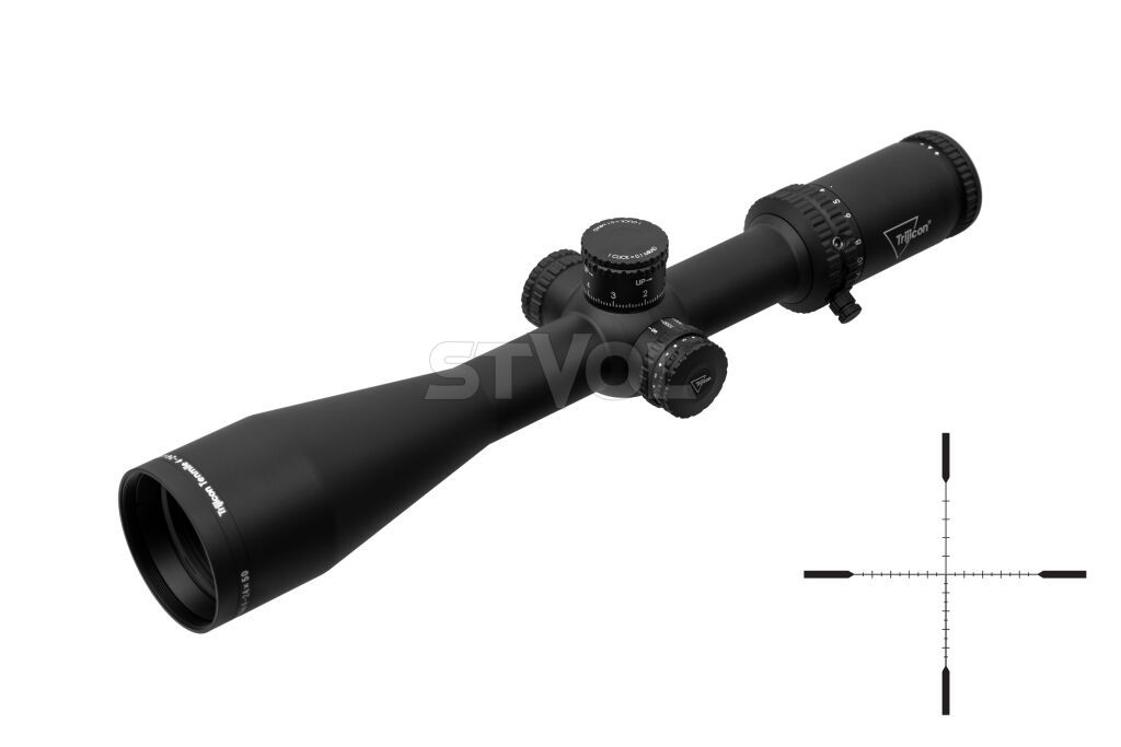 Приціл оптичний TRIJICON Tenmile 4-24x50 (30 мм) illum. MRAD Ranging Crosshair SFP Red фото