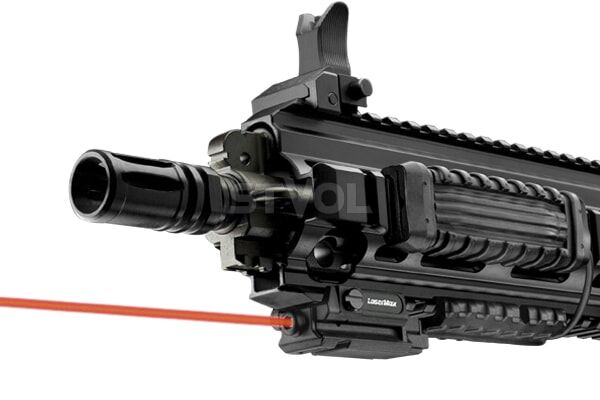 Лазерный целеуказатель LaserMax UNI-MAX карабин/ружье на Weaver/Picatinny (красный) Фото 2