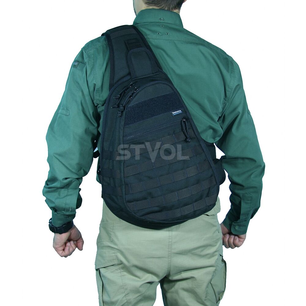 Рюкзак слингер DANAPER STEALTH  Black Фото 10