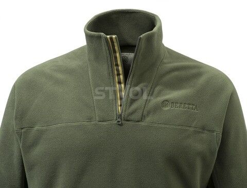 Кофта флисовая Half Zip "Beretta" (олива) Фото 3