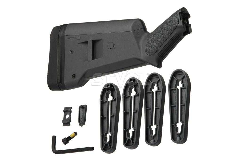 MAG490-GRY Приклад Magpul SGA для Mossberg 500/590/590A1, Maverick88 - Stealth Gray фото 5