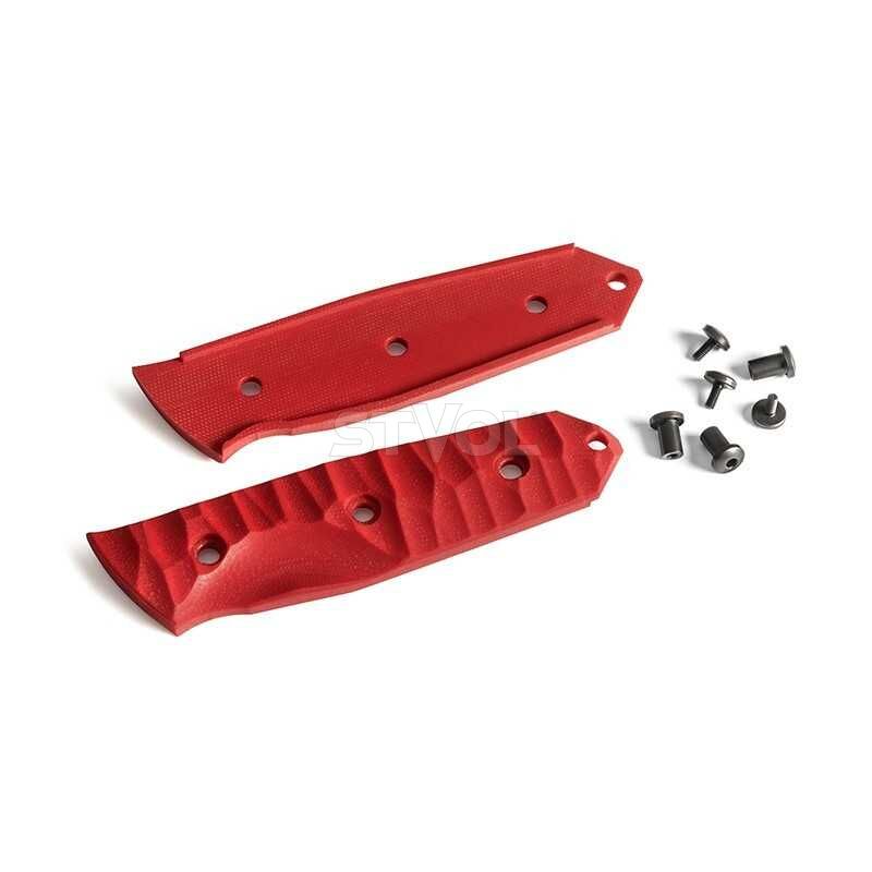 Нож Tb Outdoor "Maraudeur", MOX, G10, красный, кайдексные ножны Фото 5