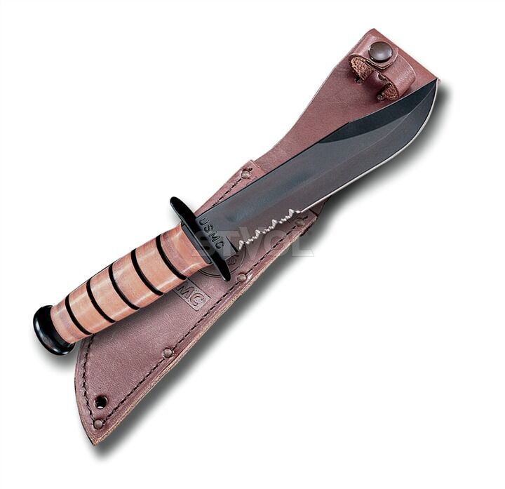Ніж KA-BAR "USMC fighting/utility knife" serrated фото 3