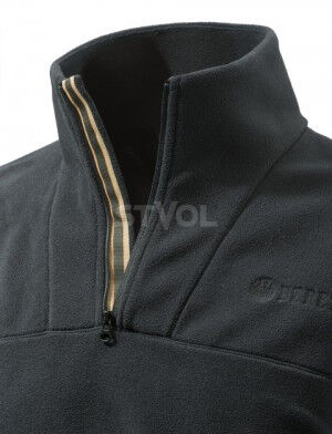 Кофта флисовая Half Zip "Beretta"(черный) Фото 3