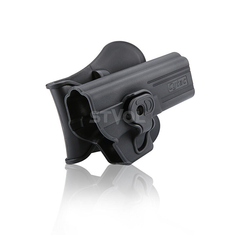 Кобура поясная Cytac для Форт-17 (Glock 17, 22, 31 Gen 1,2,3,4) (регулируемый угол наклона) Фото 2