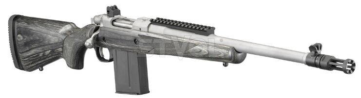 06822 Карабин нарезной Ruger Scout Rifle 308 WIN 18" Laminate Фото 4