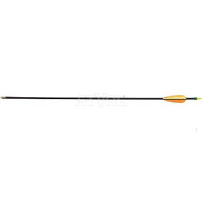 Стрела фиберглассовая для лука Ek Archery 30'' чёрная Фото 2