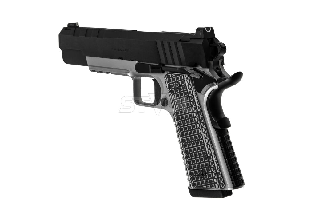 Пістолет спортивний Springfield 1911 Emissary 9mm 5" Stainless фото 7