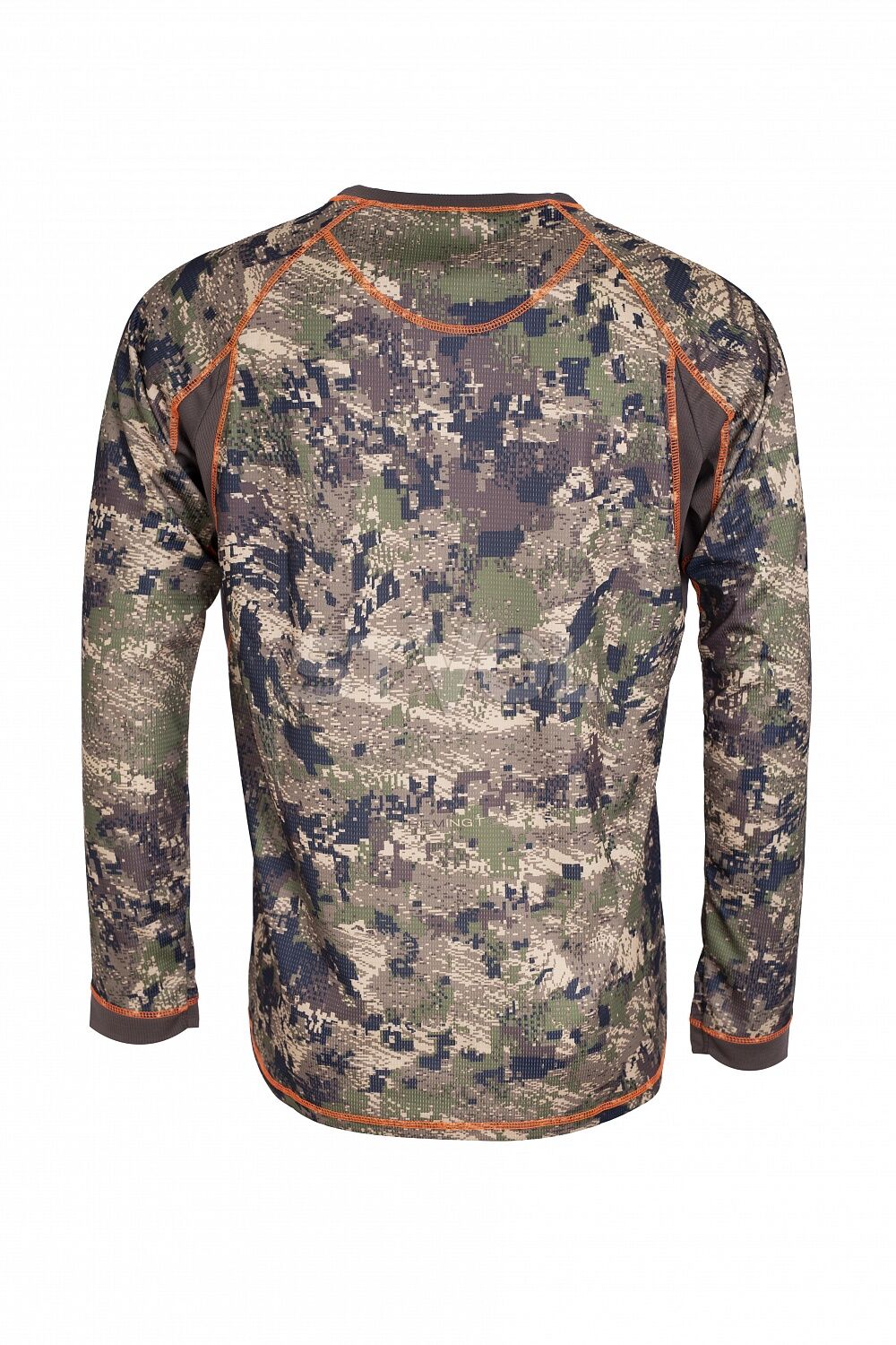 Футболка длинный рукав Fit Shirt Green Forest "Remington" фото 4