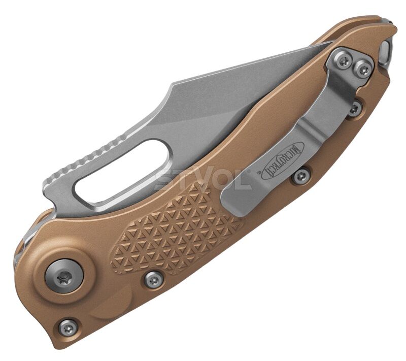 Ніж Microtech Stitch Auto Standard Brown фото 2