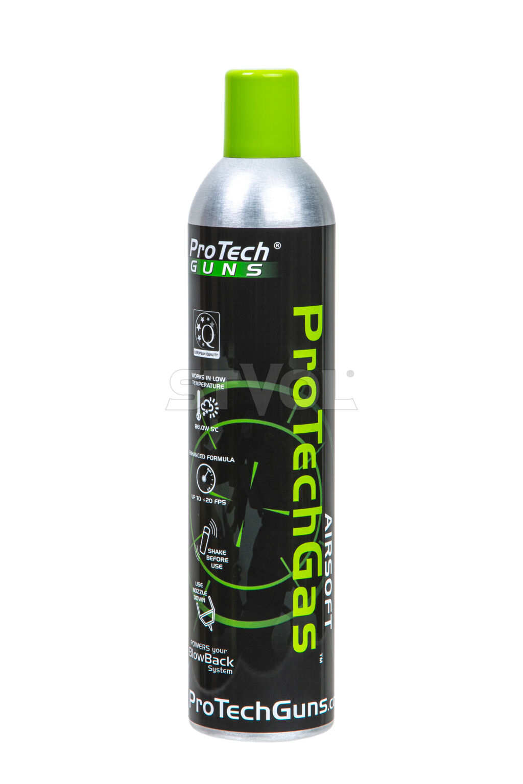 Green Gas для страйкбольного оружия ProTech Guns 800ml