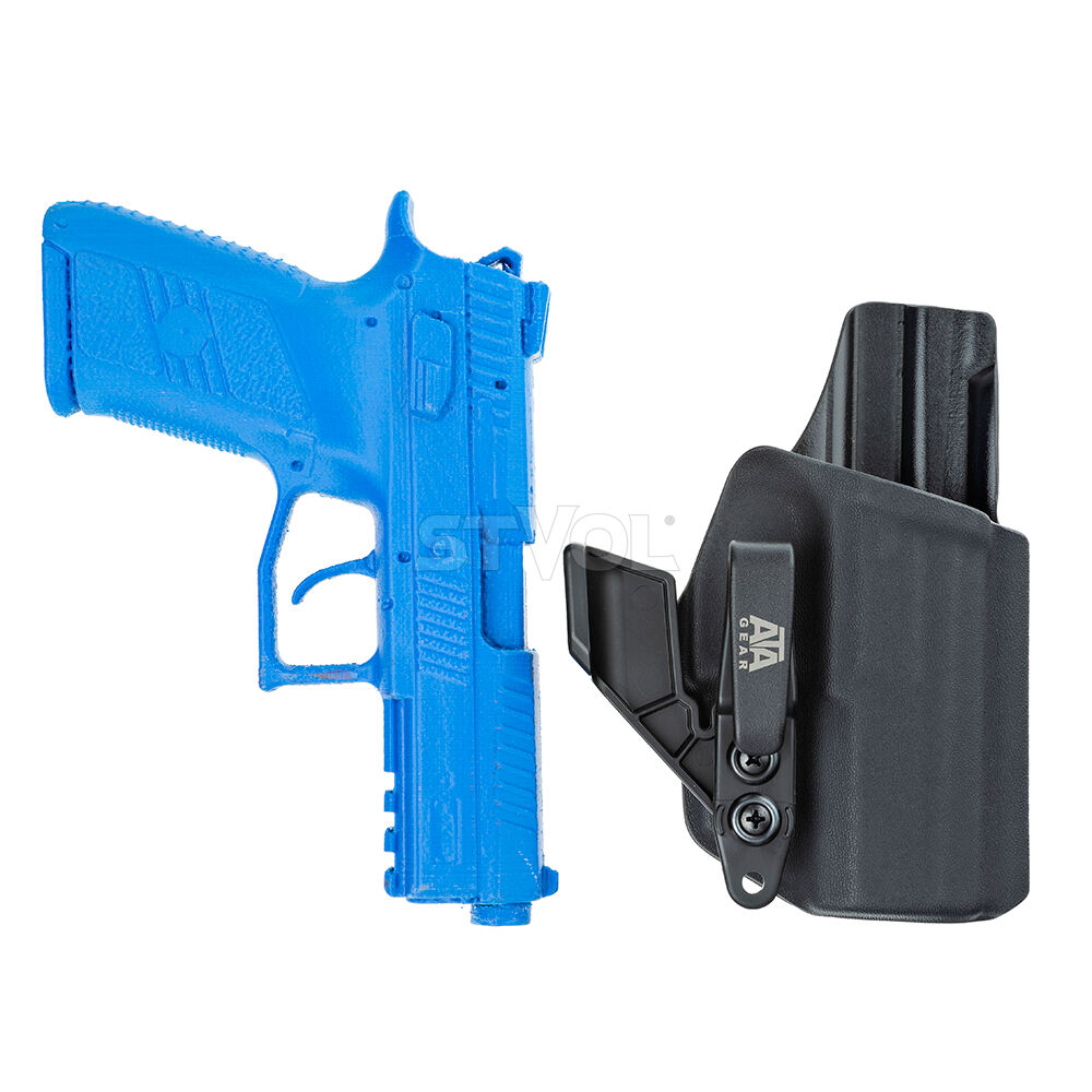 Кобура ATA Gear Fantom ver.4 для зброї CZ P07 Duty / T-REX колір Black правша фото 3