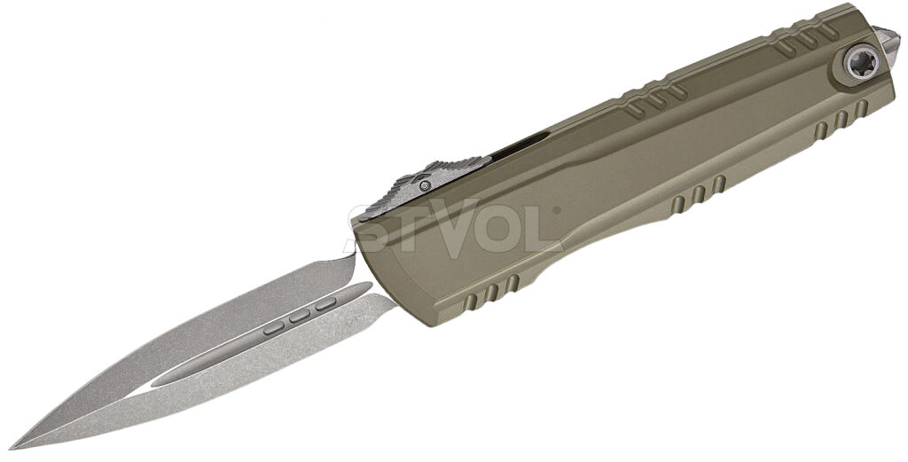 Ніж Microtech Luminary ZBP OTF, Signature series, Moss Green, Tritium Button фото
