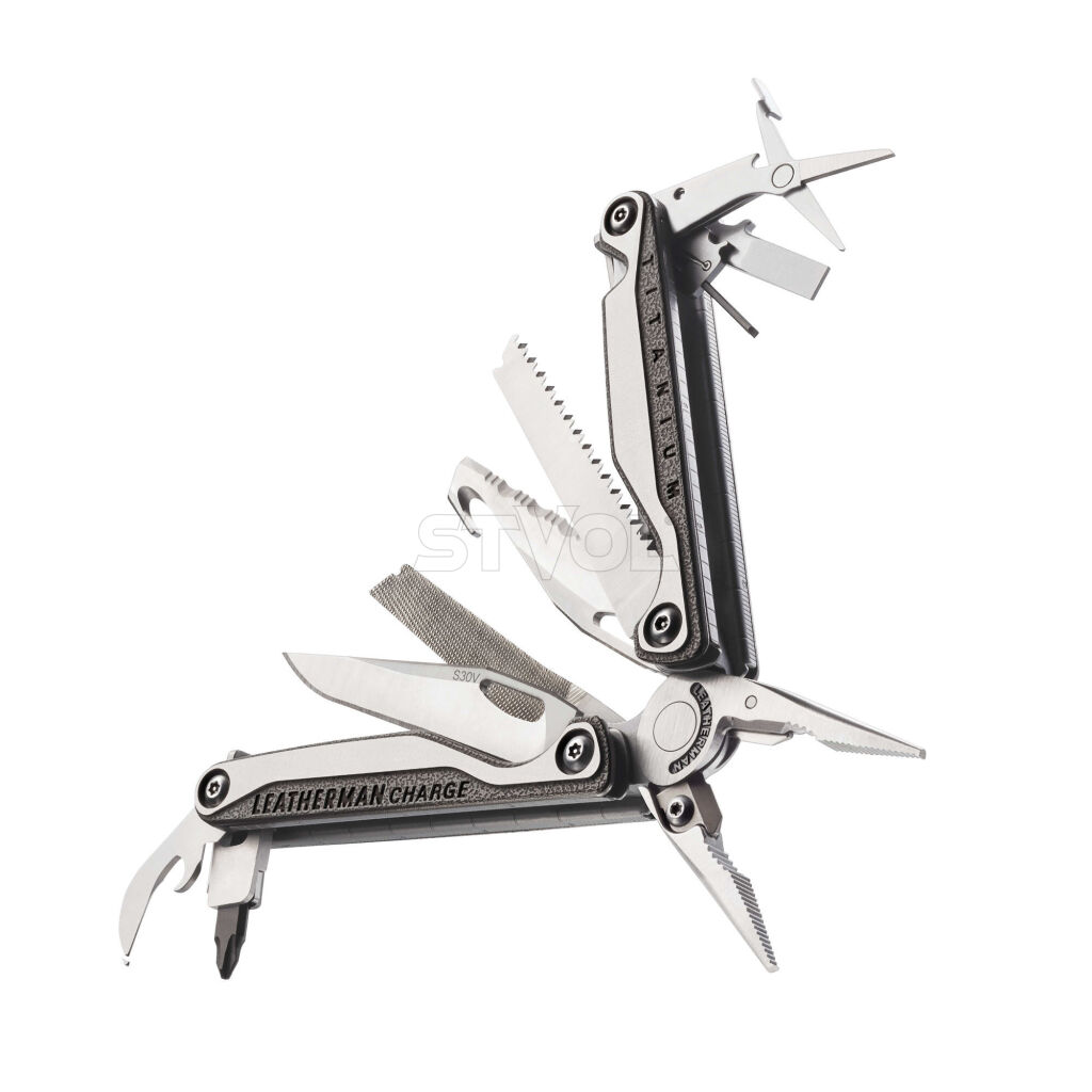 Мультиинструмент Leatherman Charge TTI Plus, нейлоновый чехол, метрические биты Фото 2