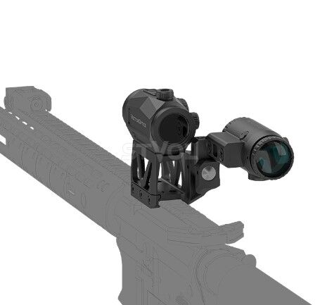 Комплект Vector Optics Scrapper 1x29 MRT + збільшувач Paragon 3x18 з інтегрованим кріпленням фото 11
