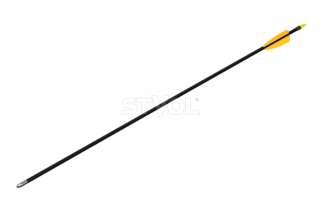 Стрела фиберглассовая для лука Ek Archery 28'' чёрная