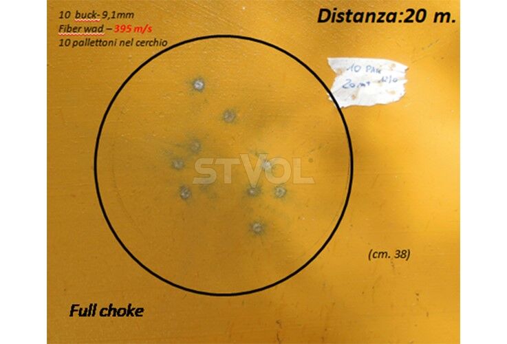 Картеч B&P BIG GAME PALLETTONI (10P) к.12/20/70 №12/0 (9.1мм), 45 г фото 2